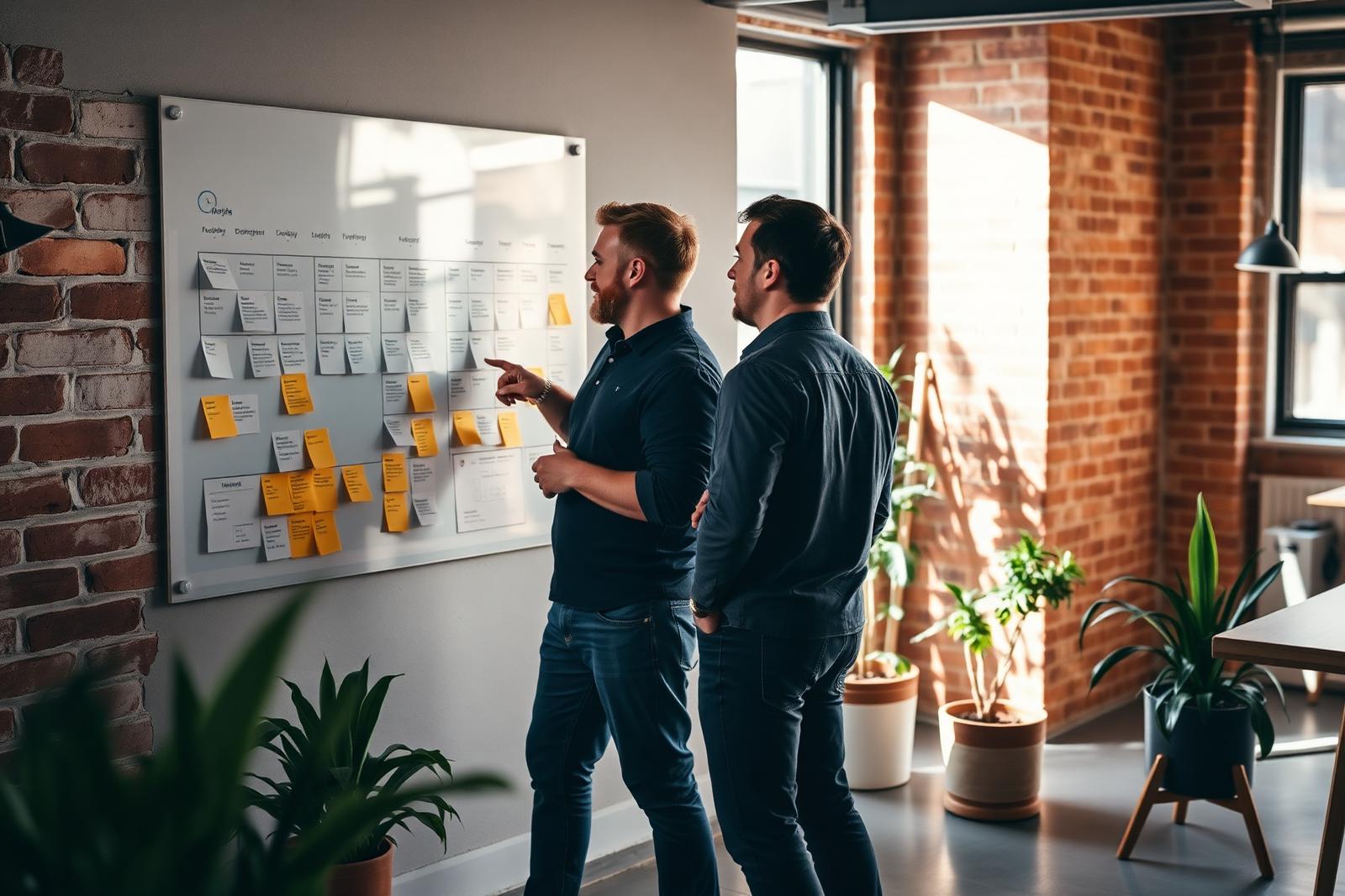 Product managers running a roadmap workshop
